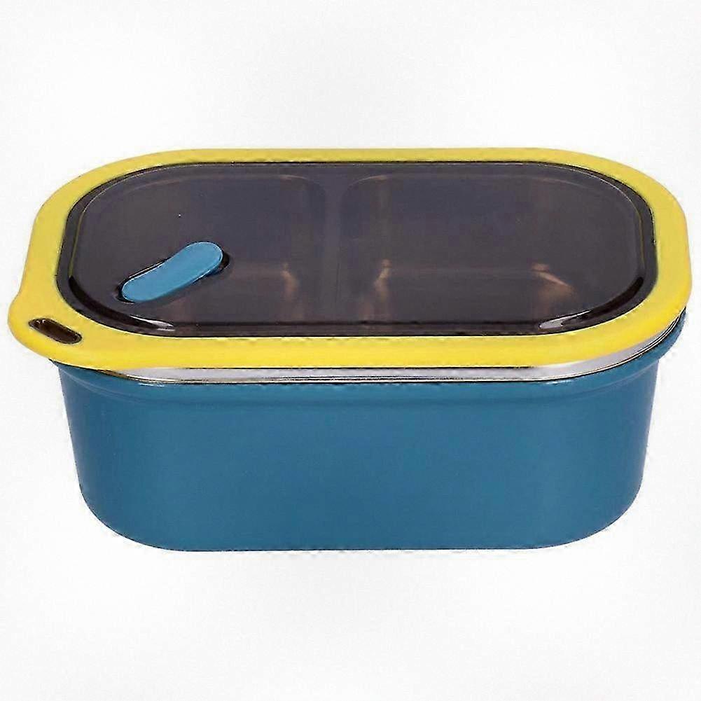 Portable 1200Ml 2 Layers Thermal Insulated Lunch Box for Hot Food with Spoon, Ideal for Adults and Suitable for Various Brands