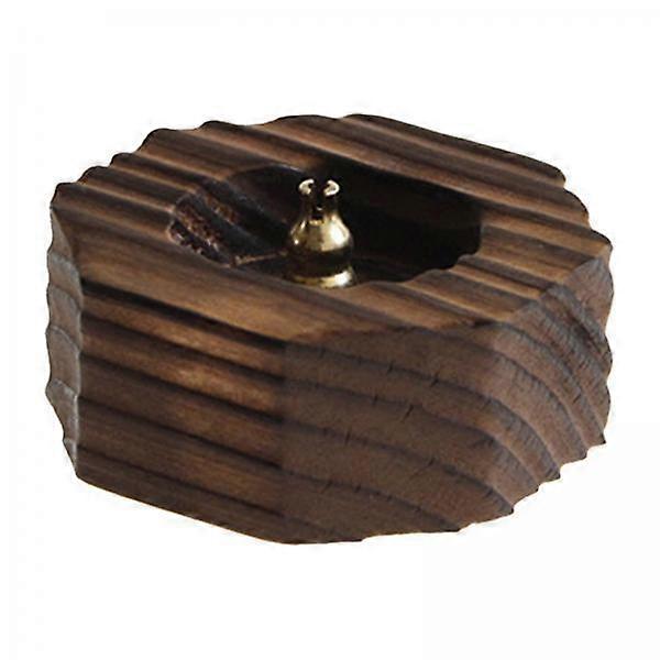 3x Elegant Wood Holder for Sticks
