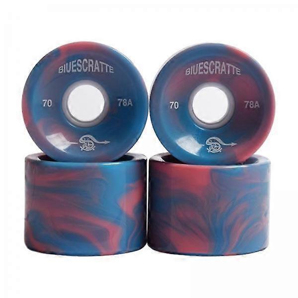 Kaykay Tekerlekleri için 2x 4 78A 70X51 Mm Kaykay Tekerlekleri Longboard Stepne