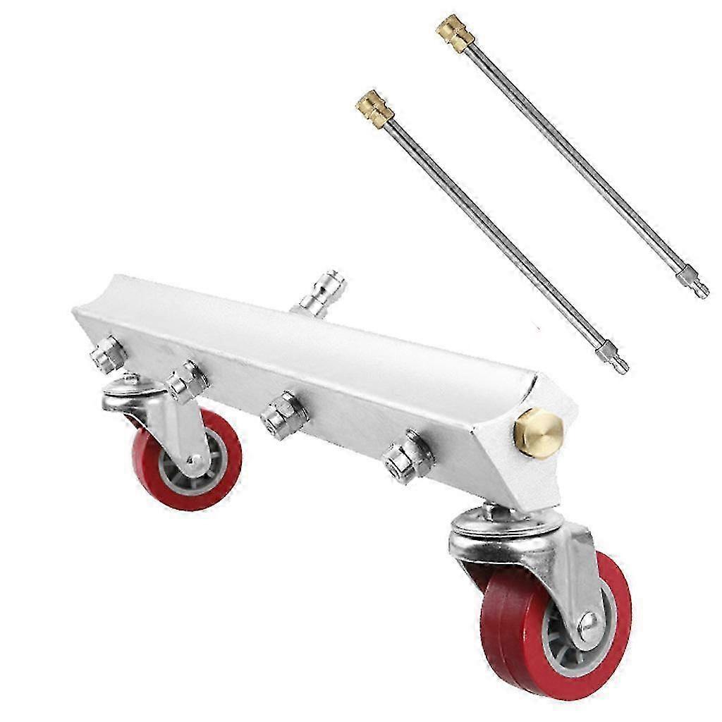 Pressure Washer Car Chassis Cleaning Road Cleaner Tool Kit 1/4 Push-Type