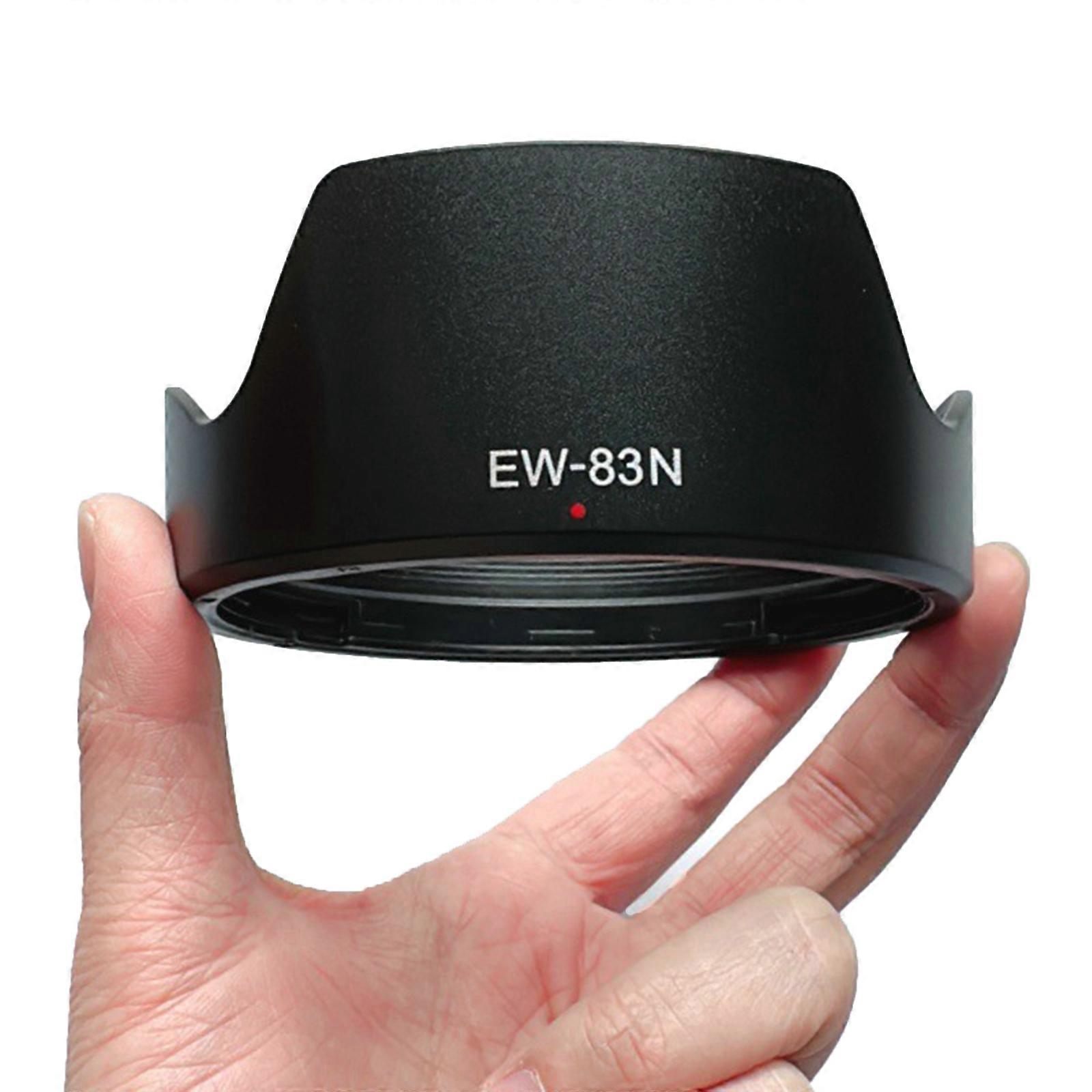 Lens Cap with Lens Hood for EW-83N 77mm Back Petal for Eosr R5 R6 RP RF24-105mm F4 L Is Lens