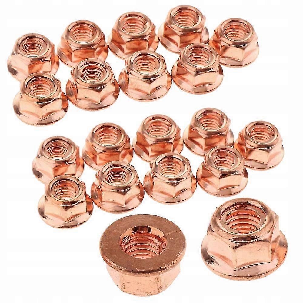 Copper Exhaust Manifold Nut M8 55pcs