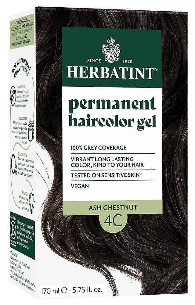 Herbatint Ash 栗子无氨染发剂 4C 170ml
