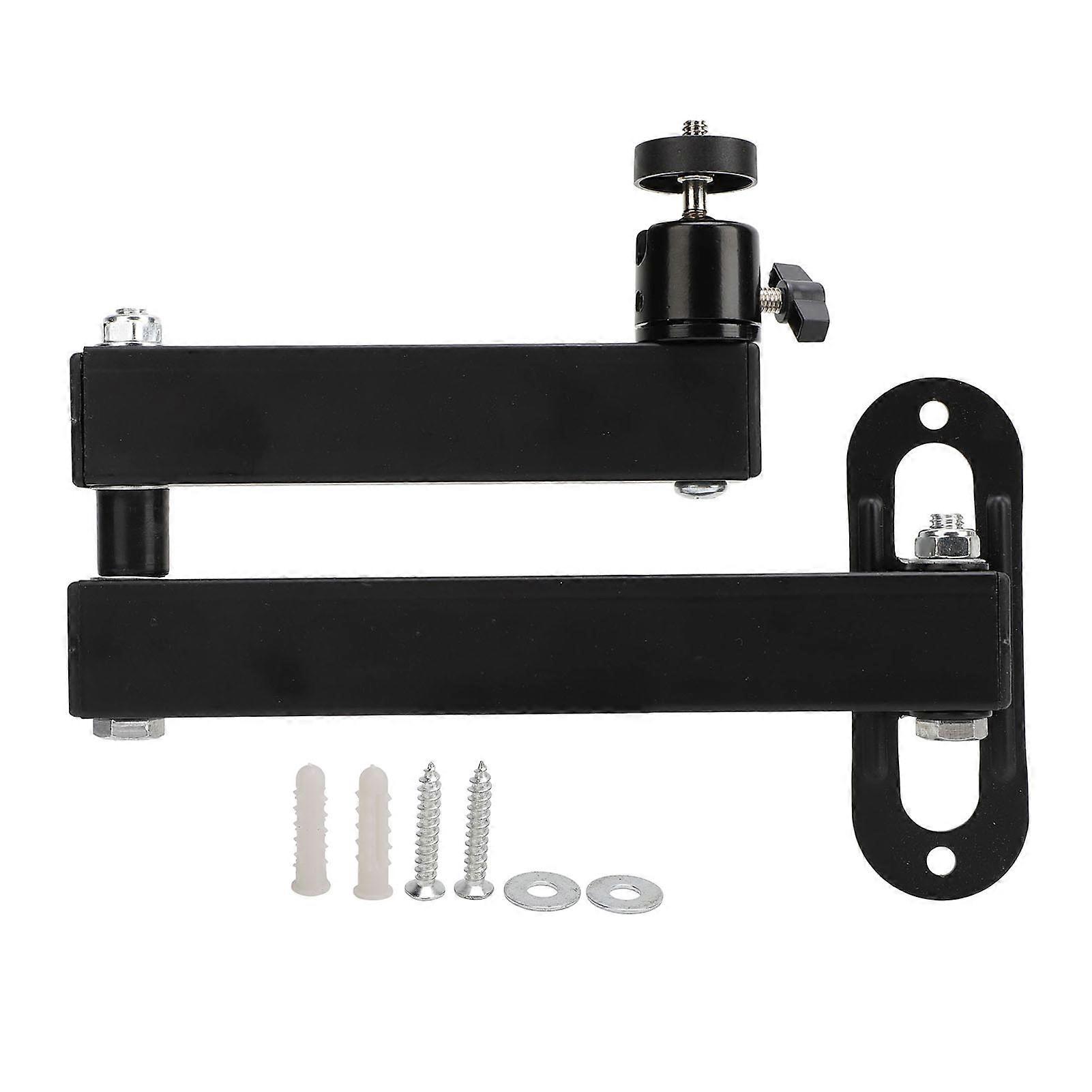 Foldable Projector Mount Universal Adjustable Wall Mounted Projector Stand 20‑35cm 1/4 Inch Interface