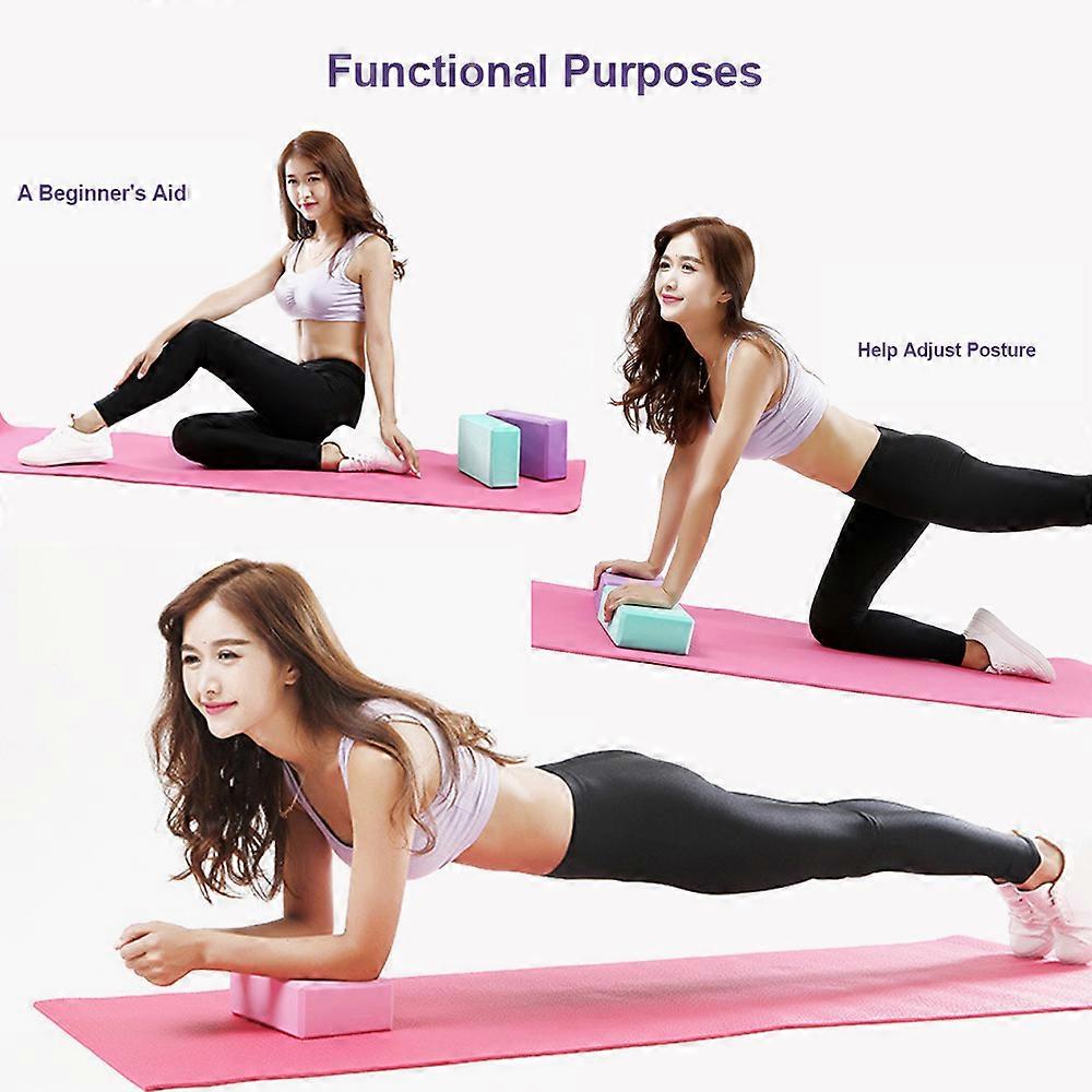 High Elasticity Environmental Friendly Material Thicken Multicolor High Density Dance Supplies EVA Yoga Block