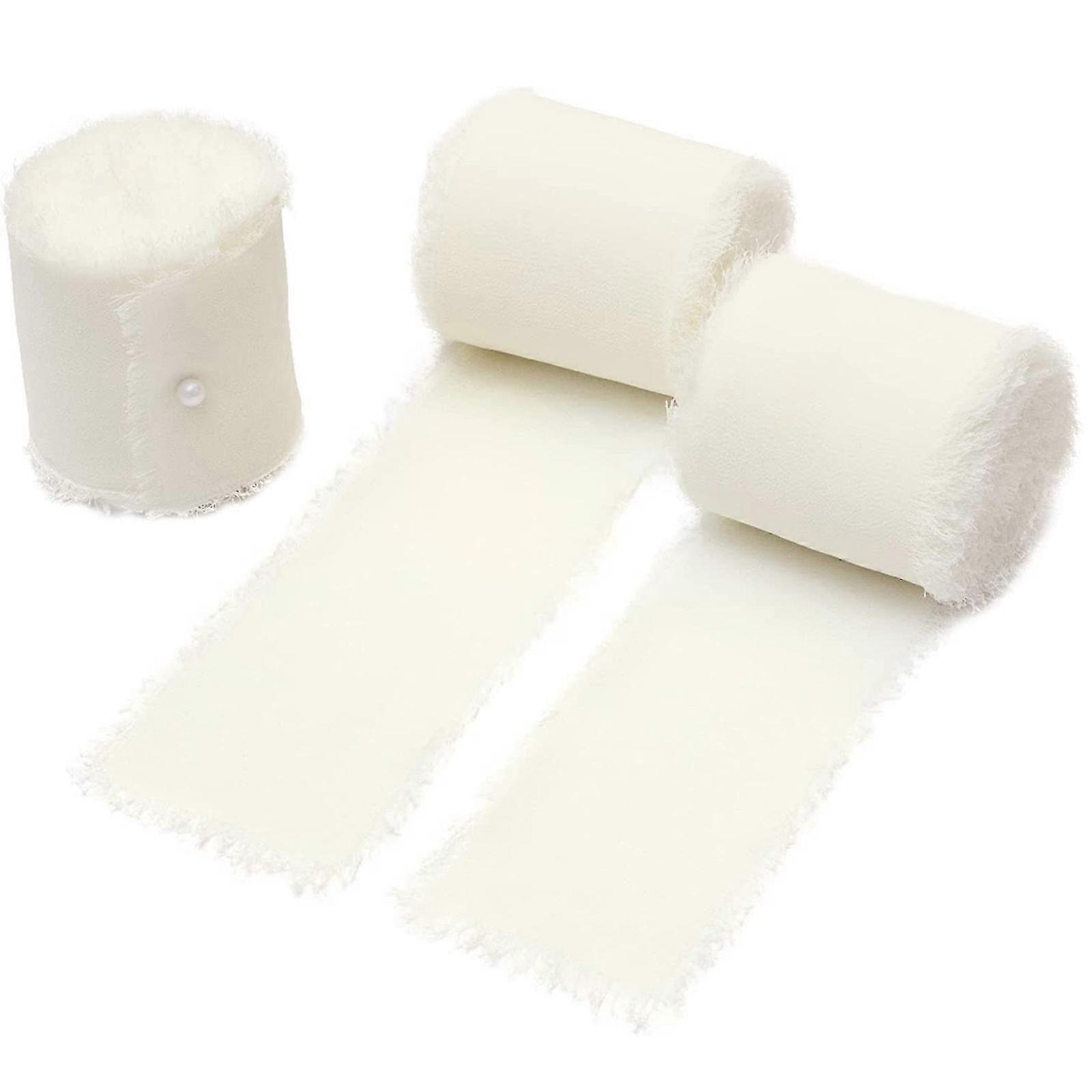 Mixed Color Fringed Silk Ribbon for Wrapping & Decor 2025