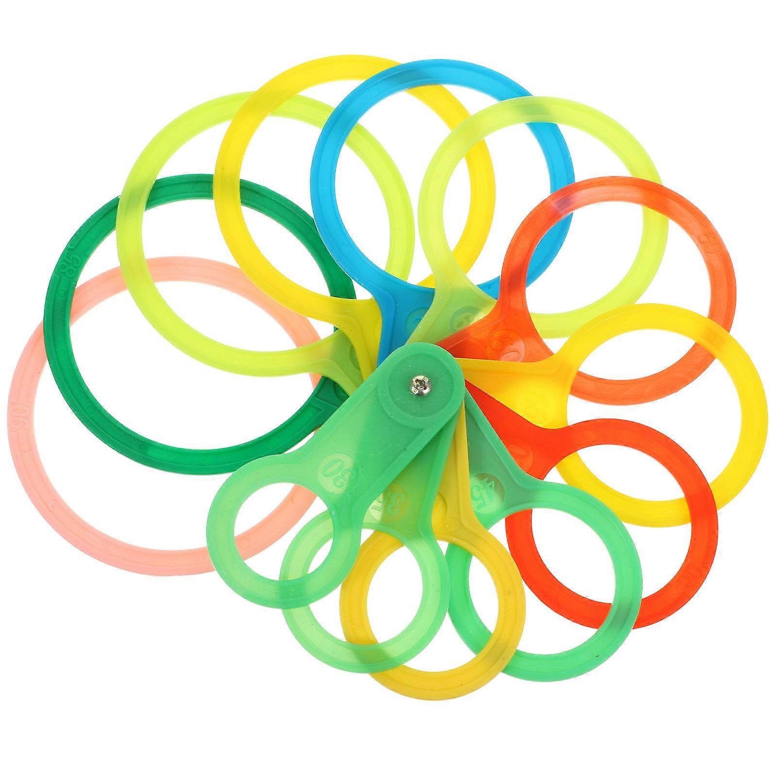 Plastic Fruit Measurement Tool Set   Diameter Gauge for Citrus, Oranges, and More   Easy to Use for Farms and Stores