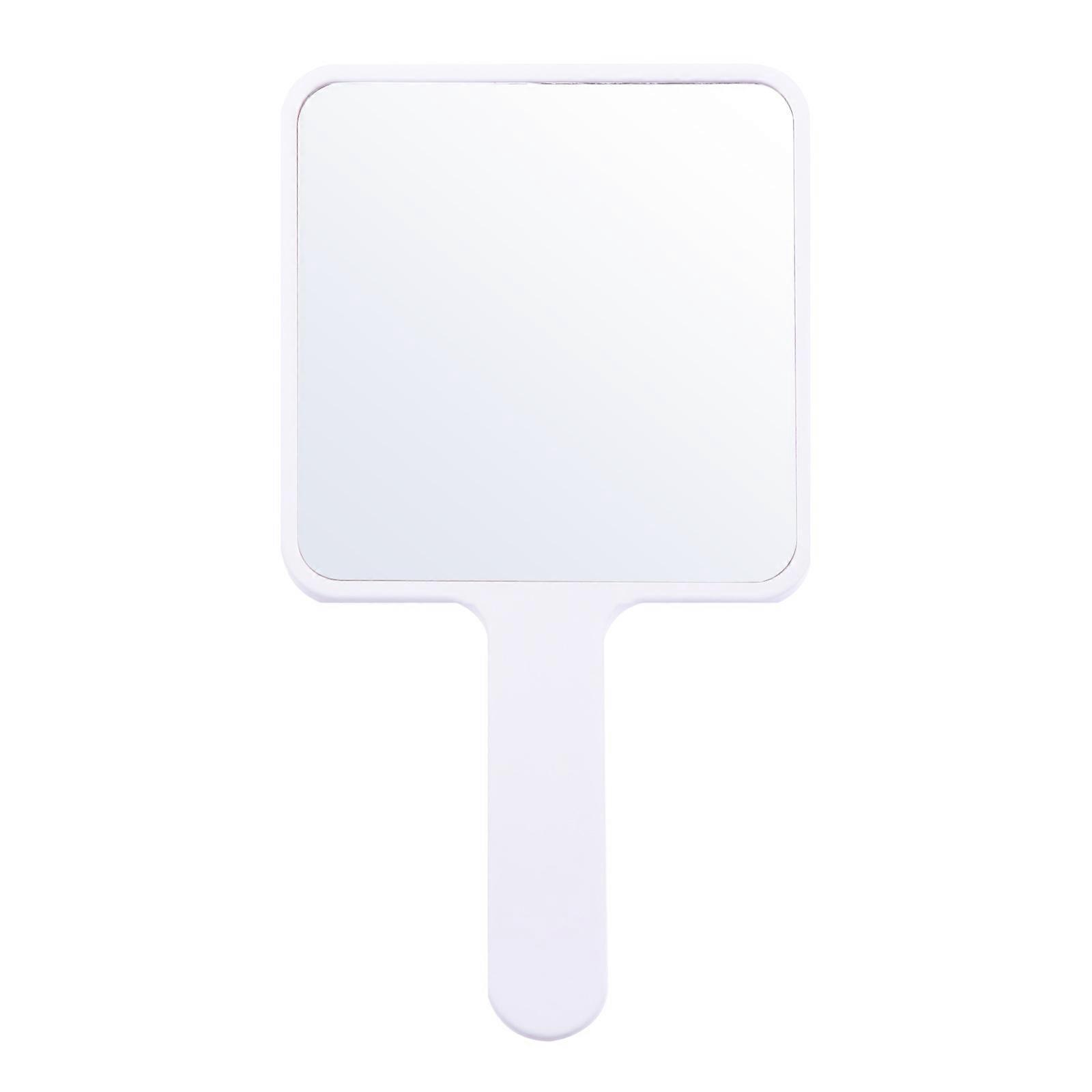 Compact Handheld Makeup Mirror with Comfortable Handle for Women – Ideal for Daily and Salon Use, Enhanced Reflection for Precise Makeup Application
