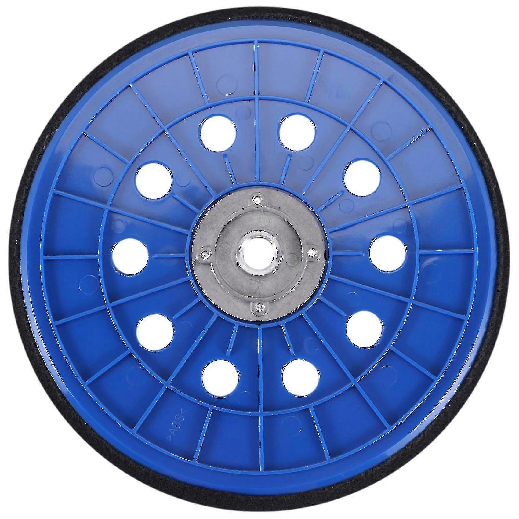 8 Inch 10 Hole Loop Backing Plate Polishing Pad 14mm Thread Sanding Disc Abrasive Tool