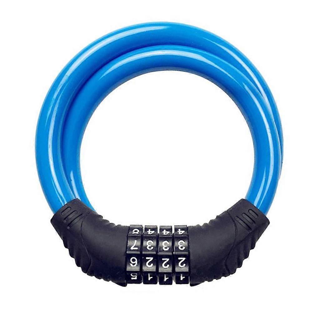Cycling Chain Locks Scooter Steel PVC Combination Password 1Pack