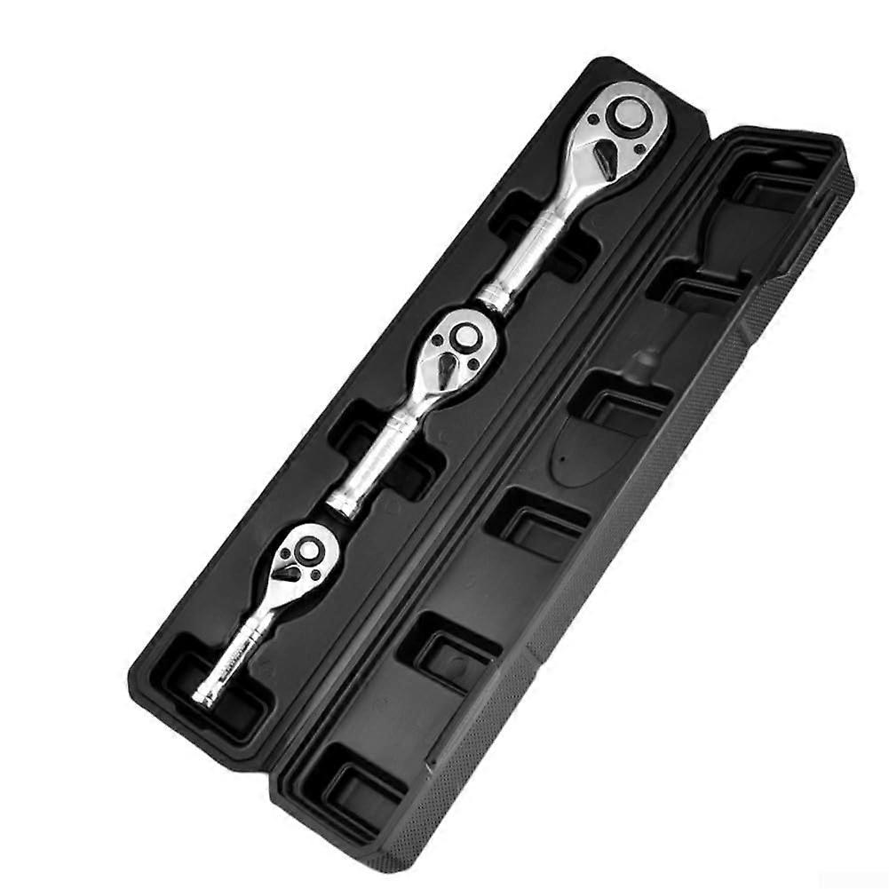 3piece ratchet wrench set with 72 teeth for effortless and quick repairs Ref: 5949