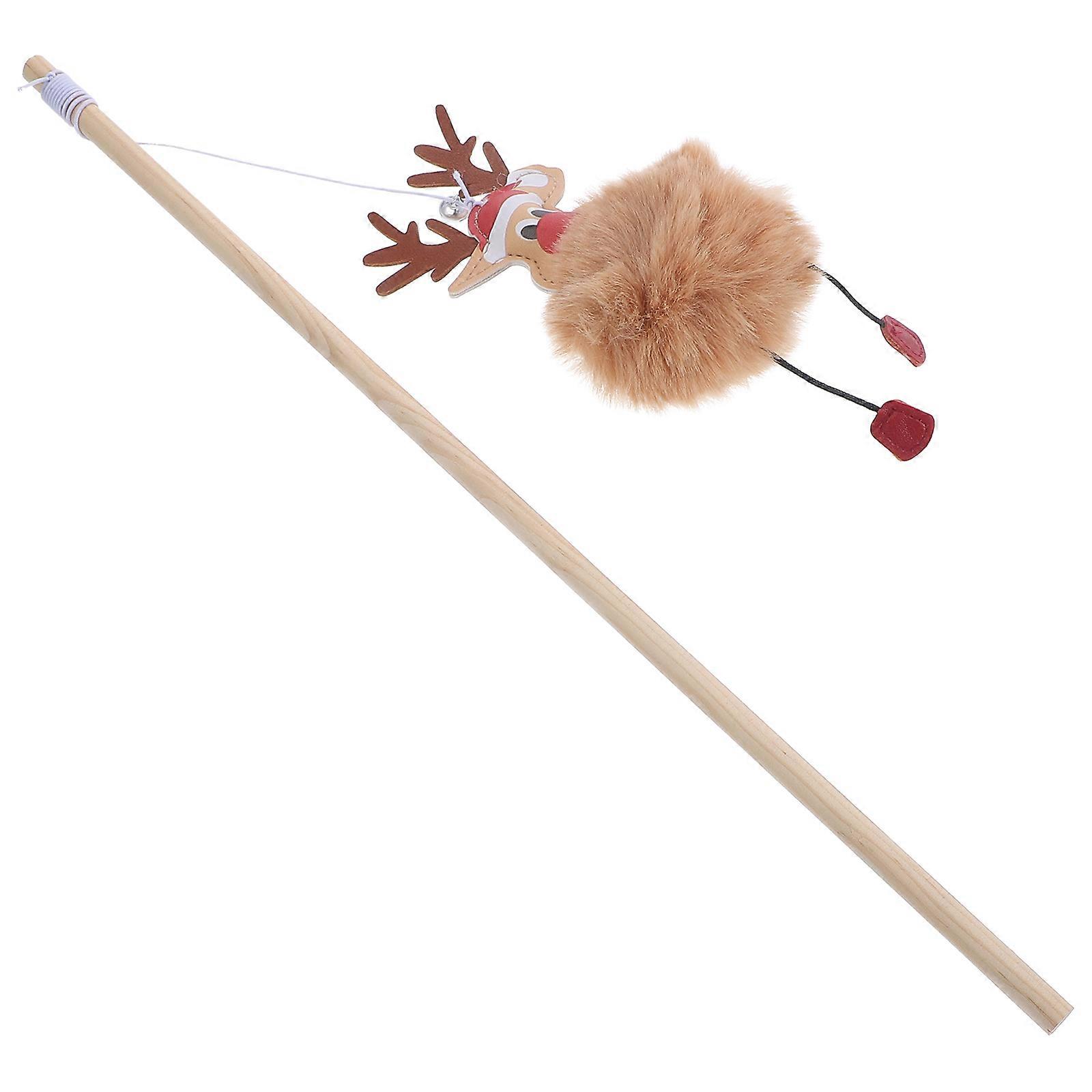 Holiday Cat Toys Christmas Cat Khaki 40.00X0.80X0.80CM Cat Exercise 1 Set