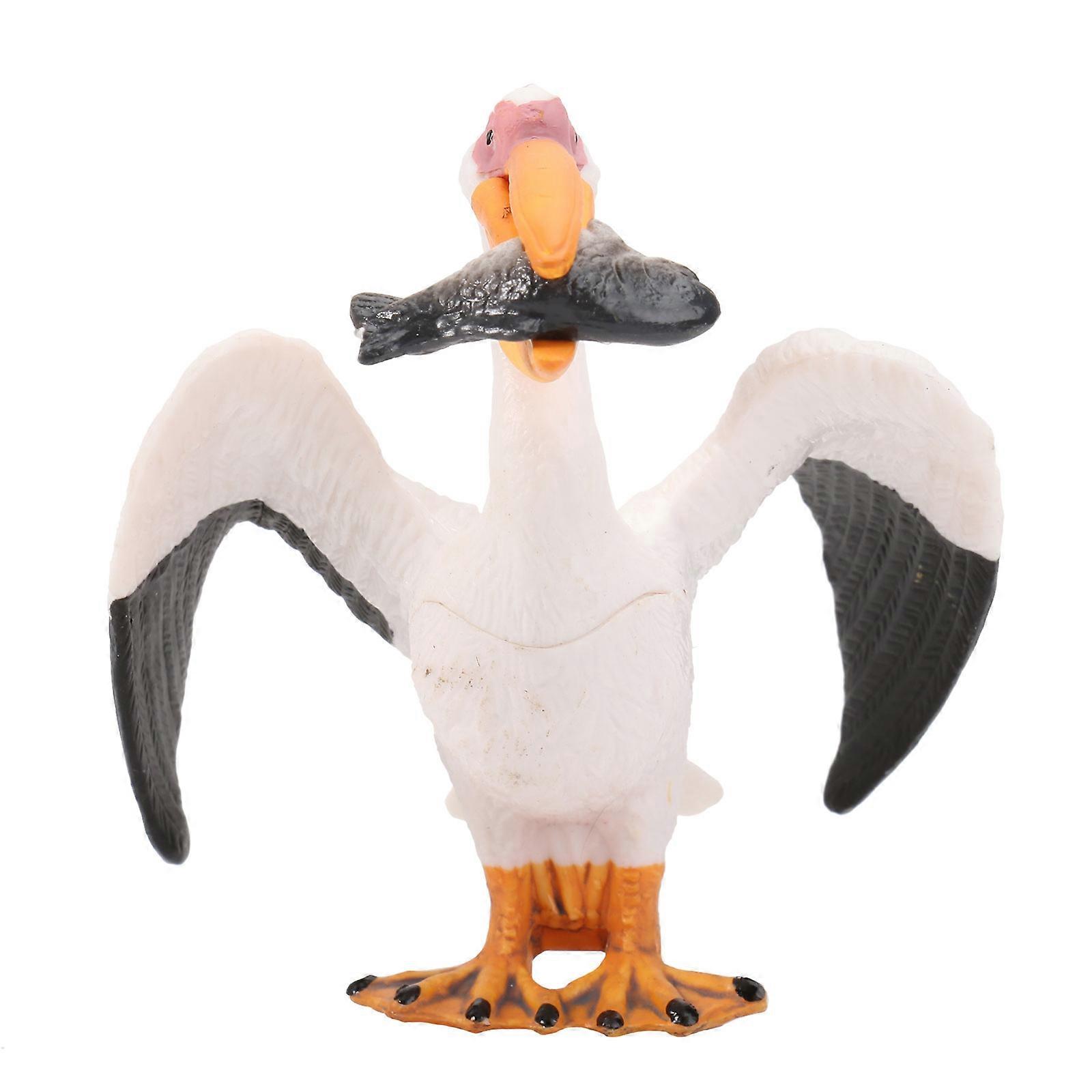 Solid Animal Model Shape Simulation Bird Toy Decorative Item For Bird Themed Party 1Pcs
