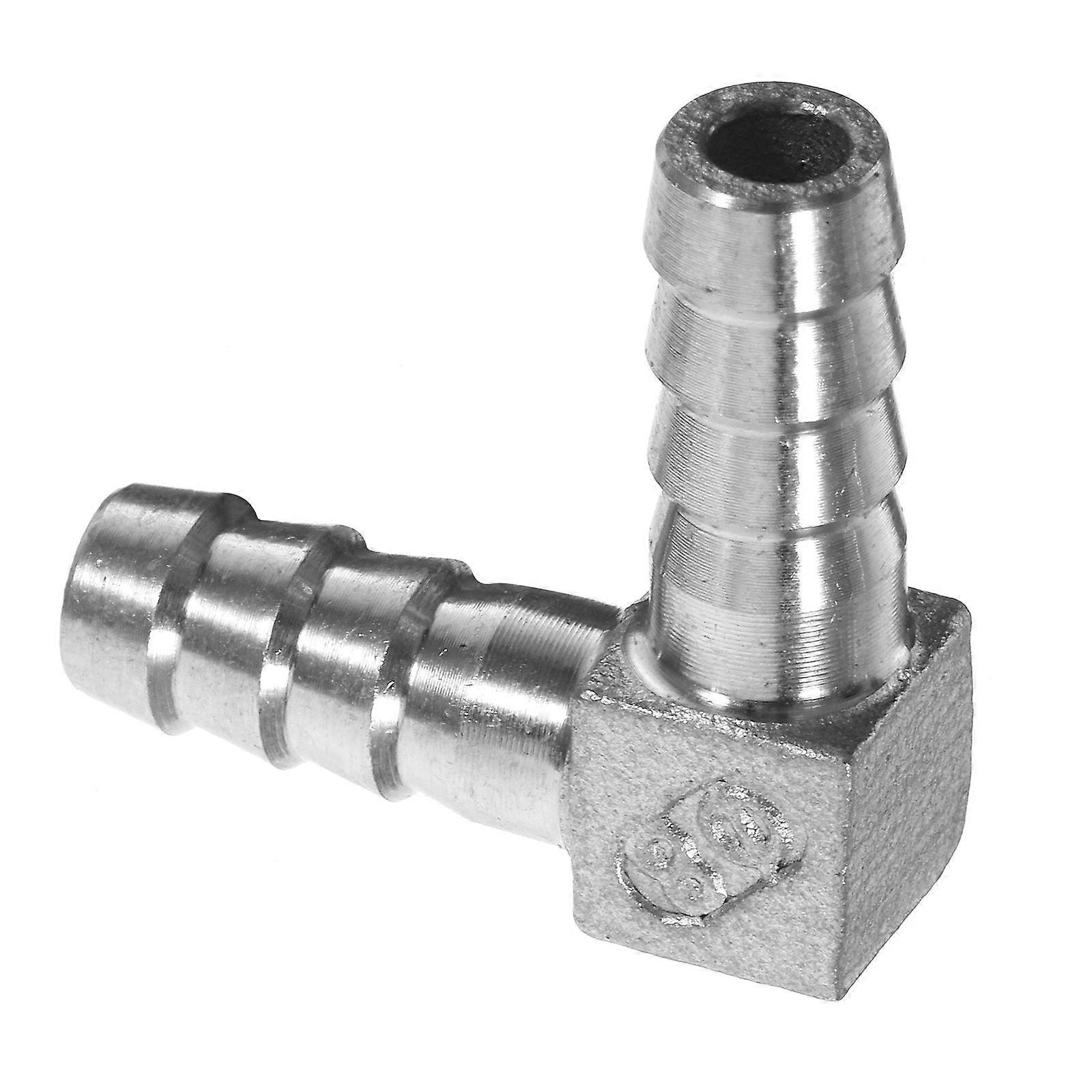 90 Degree Metal Air Hose Coupler Elbow Connector with Double Skin Joint Design for Garden Hose Fittings, Quick Connection and Reliable Sealing