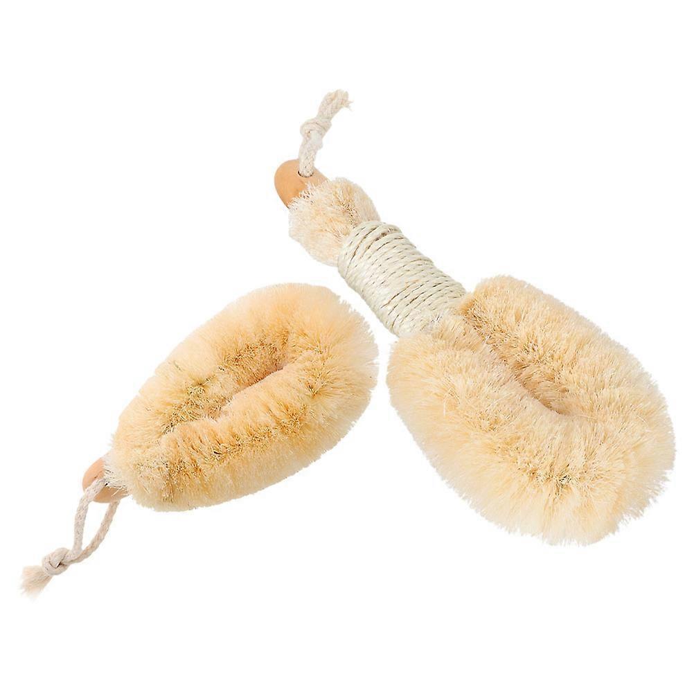 Here's a polished product description for your **2pcs Natural Sisal Bath Brushes**:
### πΏ 2pcs Natural Sisal Bath Brushes β Exfoliating Body