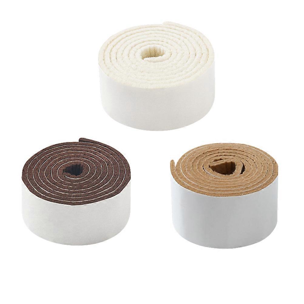 Felt Table Pads Self-Adhesive Furniture Pad Floor Protector Protection Nonslip 3 Rolls