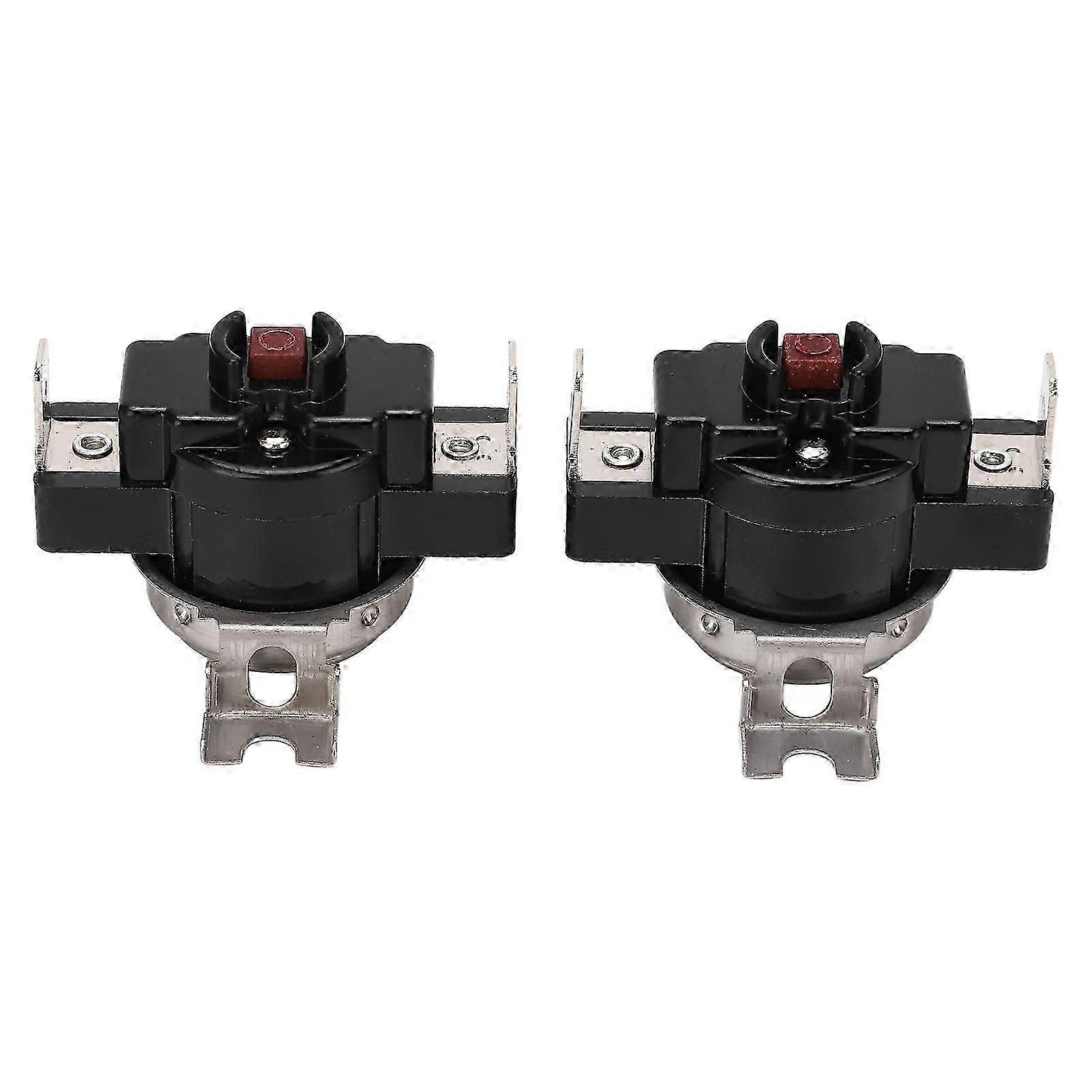 2pcs מתג בקרה תרמית ידני כוח גבוה כיסוי בצורת U 25A 250V עבור תרמוסטט 90