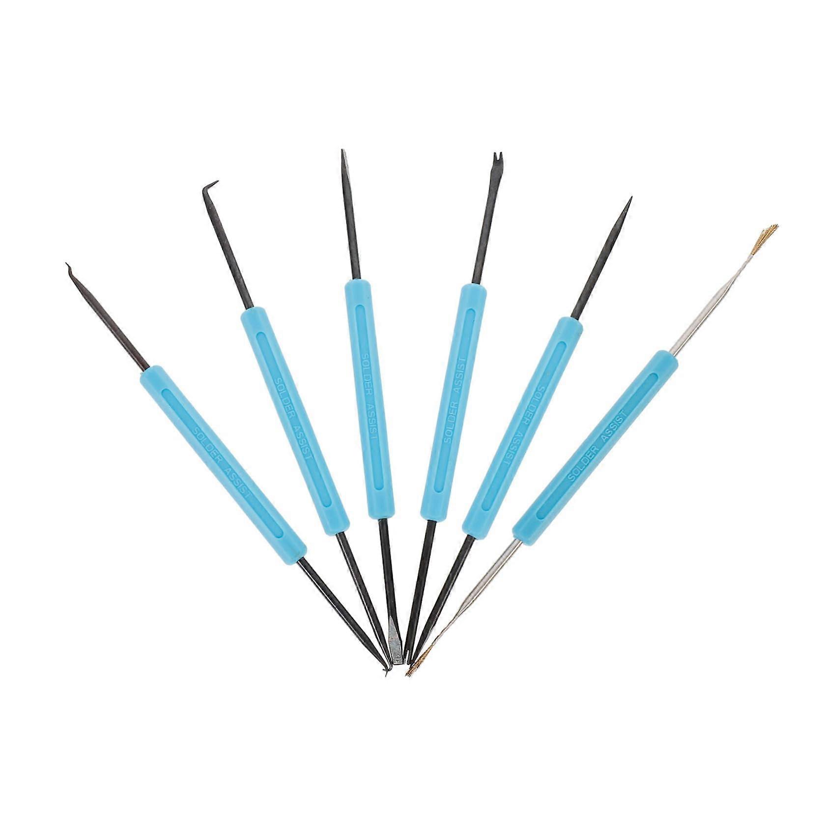 6-Piece Soldering Tool Kit for Circuit Board Repair, Precision Soldering Aid, Easy-to-Use Soldering Tools Set