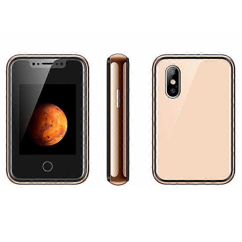 8XR 1.77-inch Mini Cellphone Dual SIM Dual Standby Touch Screen Mobile Phone