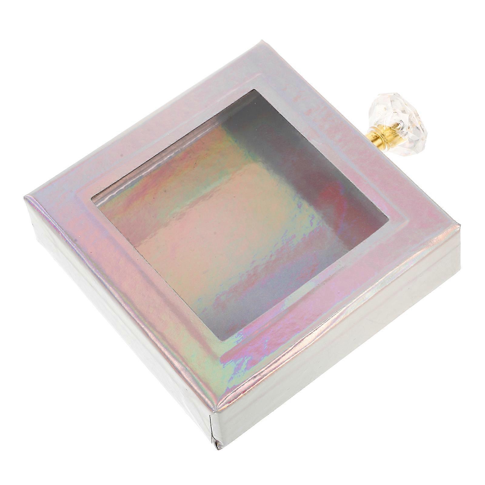 Lash Container False Eyelash Holder Storage Magnetic Closure 9.70X8.30X2.20CM 1Pcs