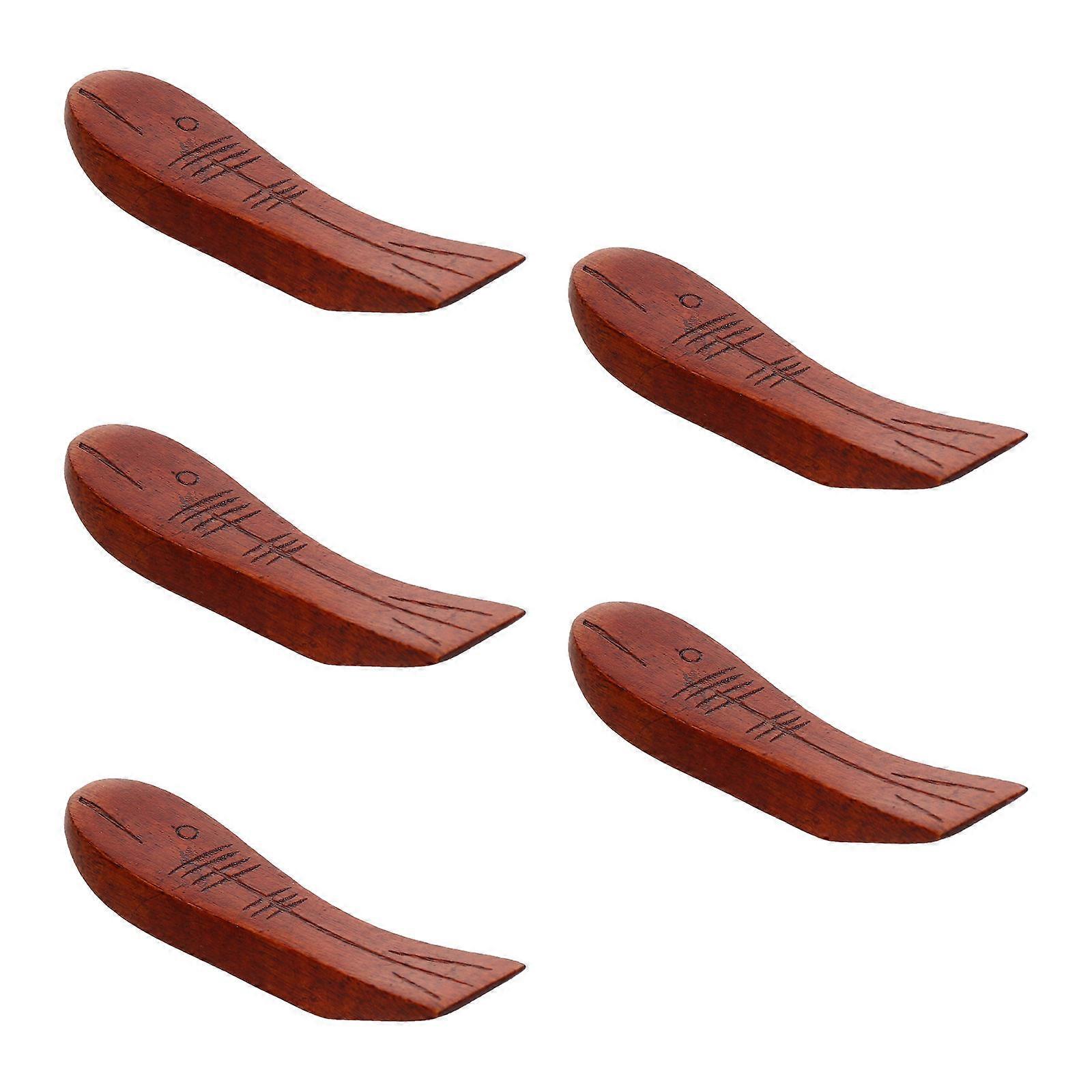 Chopsticks Rest Rack Japanese Style Chopsticks Racks Wood Keep Clean 5Set