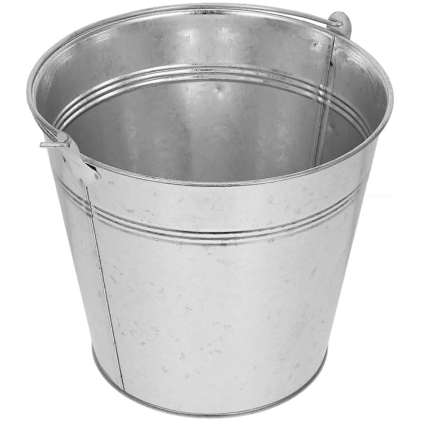 It looks like your message got cut off, but you're describing a product — likely a **galvanized mini metal bucket** that's being used as a **small