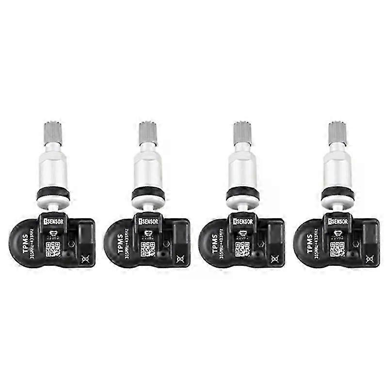 4 PCS Programmable TPMS Sensor Fit For  AUTEL Tire Pressure Monitoring System 433Mhz 315MHZ Sensor Universal 2 In 1