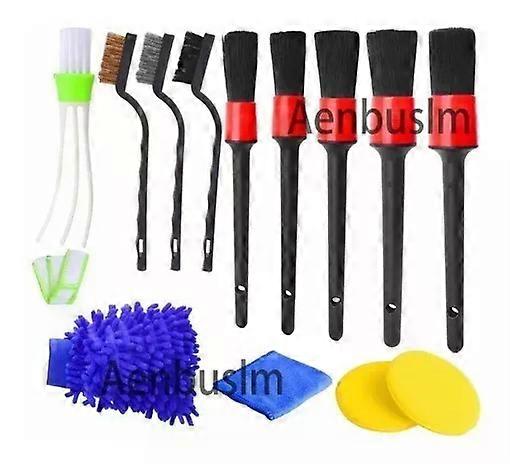 Juego De 13 Cepillos De Detalles Automticos Kit De Limpieza