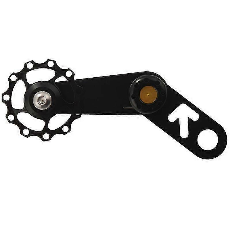 Folding Bike Chain Tensioner Lightweight Bicycle Guide Wheel Single Speed Rear Derailleur Chain Tens Edition 0630
