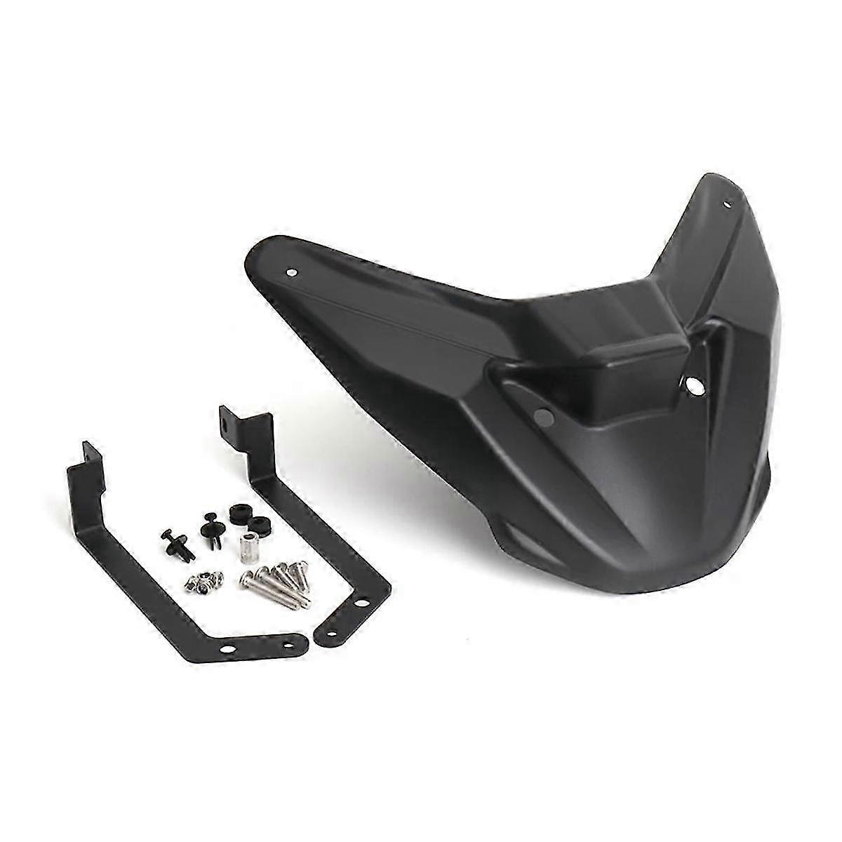 Motorcycle Front Beak Wheel Nose Extension Cover for Compatible Model XL 750 TRANSALP 2023 2024 (Black)
