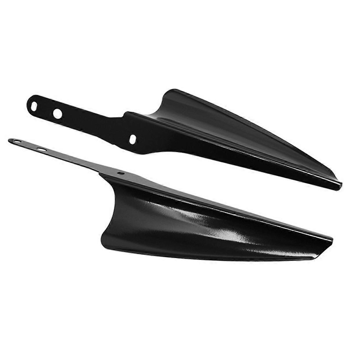 Motorcycle Fork Mount Wind Deflectors for Accessories,B