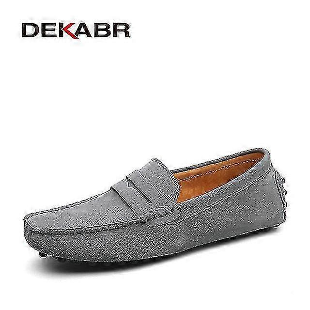 Μάρκα: Άνοιξη Καλοκαίρι Hot Sell Μοκασίνια Άνδρες Loafers Υψηλής ποιότητας γνήσια δερμάτινα παπούτσια Άνδρες Flats Ελαφριά παπούτσια οδήγησης Γυναίκες