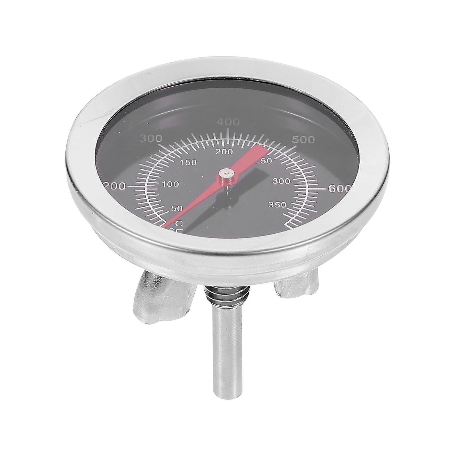 Thermometer For Grilling Oven Thermometer For Gas Oven Silver 5.3X5.3CM Measurement 1Pack
