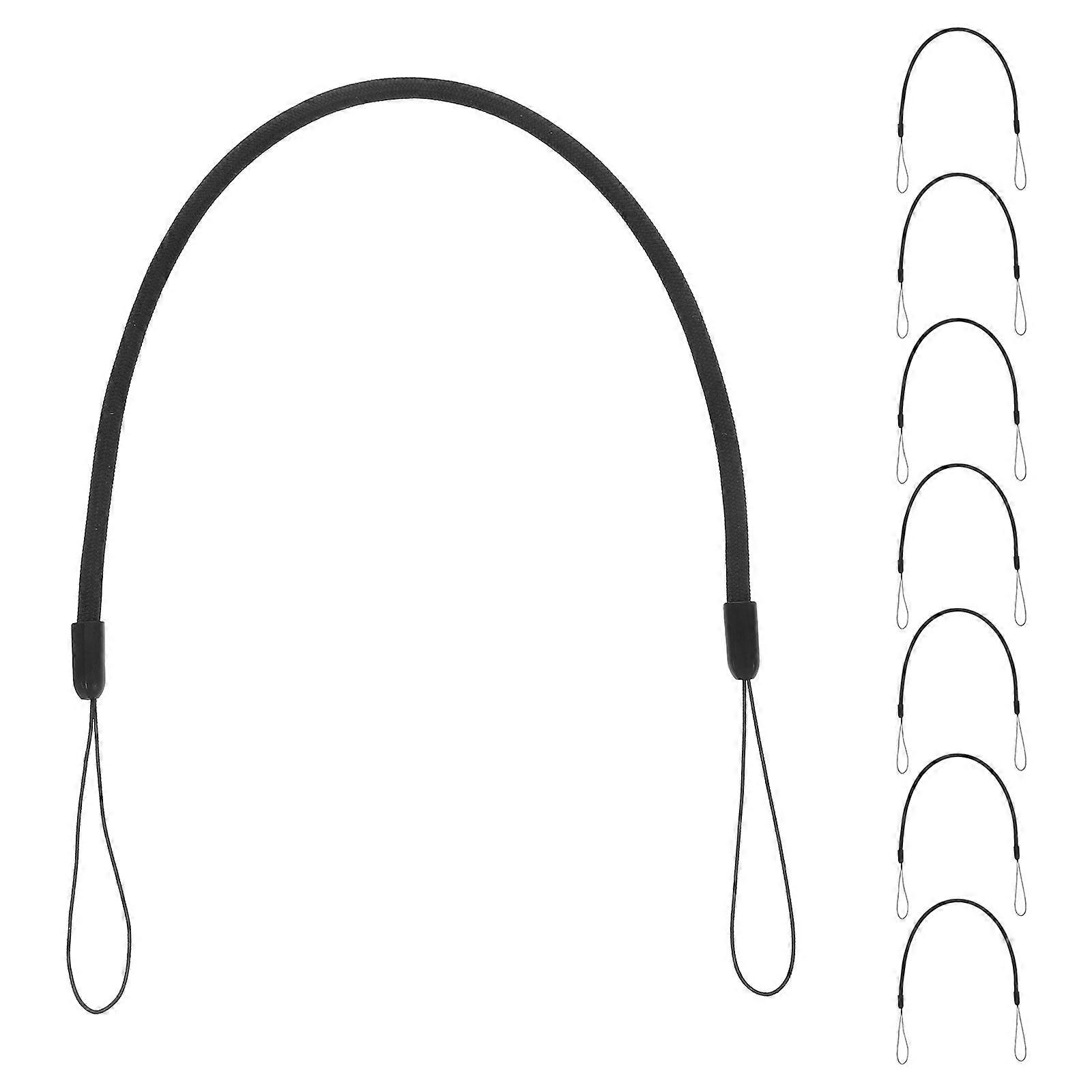 8pcs Retractable Stylus Strap Stretchy Lanyard for Touchscreen Devices, ID Badges, Masks, Gloves, and More – Comfortable Neck Wear for Versatile Use