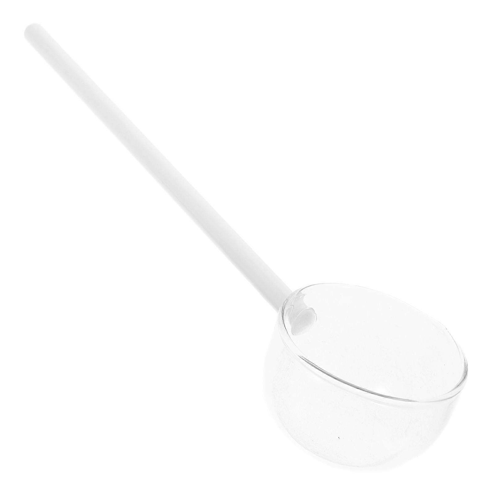 Glass Soup Stirring Spoon for Home Use Transparent Multi-Function Spoon
