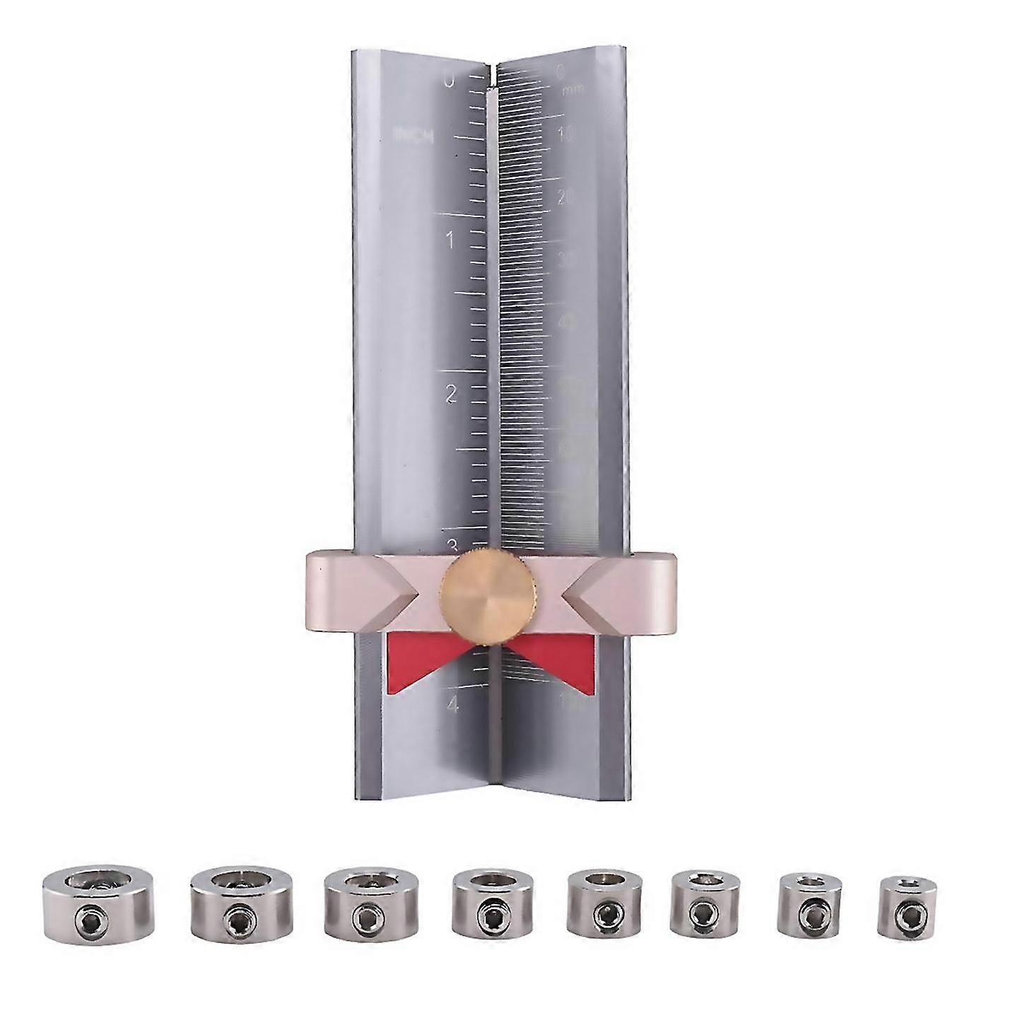 For 3 In 1 Multifunction Depth Measure Gauge With 3-10mm Limit Rings