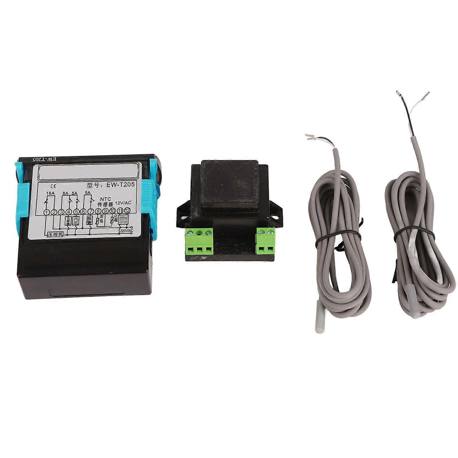 Temperature Controller High Accuracy Cold Storage Dedicated Digital Intelligent Thermostat AC12V