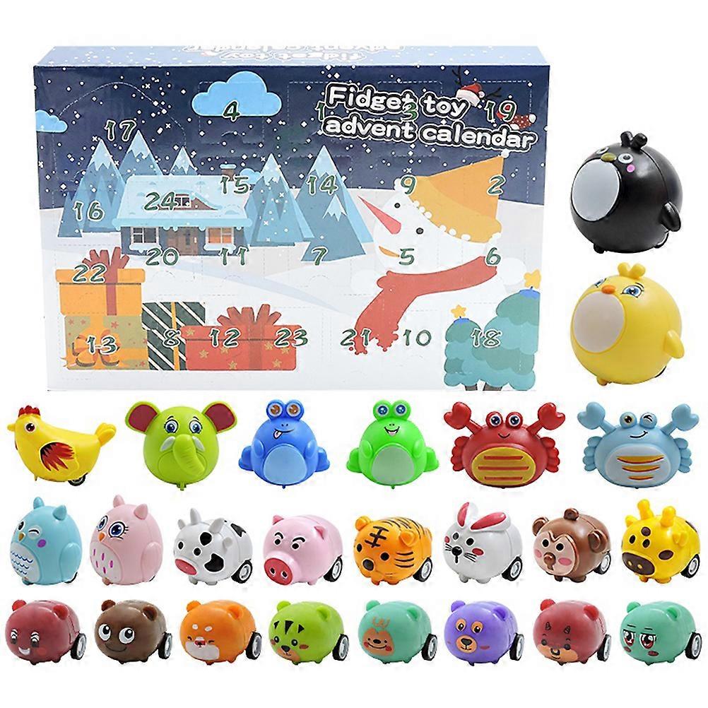 Christmas Advent Calendar 24 Days Of Surprises Set Easter Countdown Calendars 24 Pcs Toys Gift Box for Children