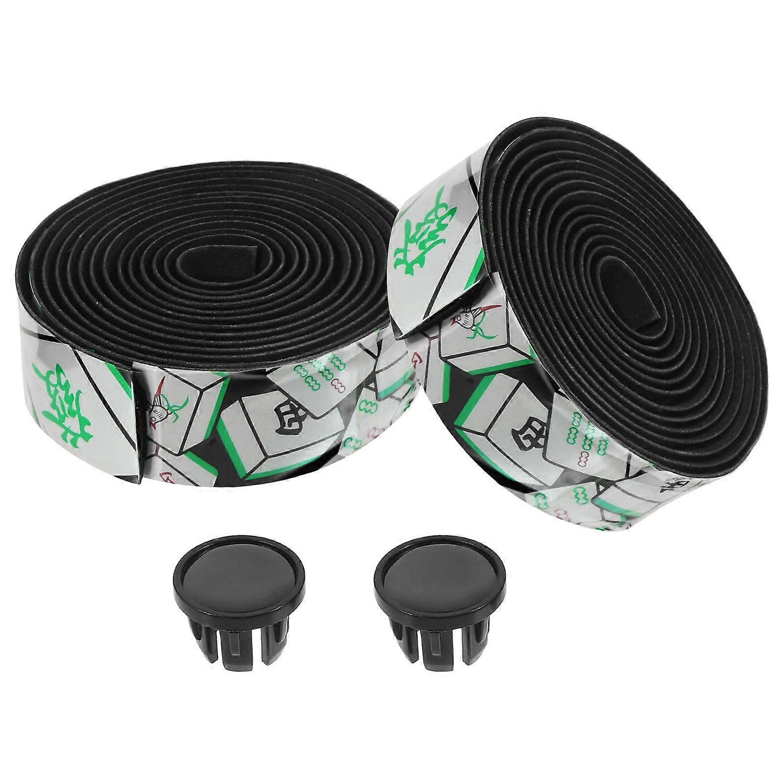 Handlebar Tape Bike Tape Multi-Colored Shock Absorption Cushioning 214.00X3.00X0.30Cm 1Pair