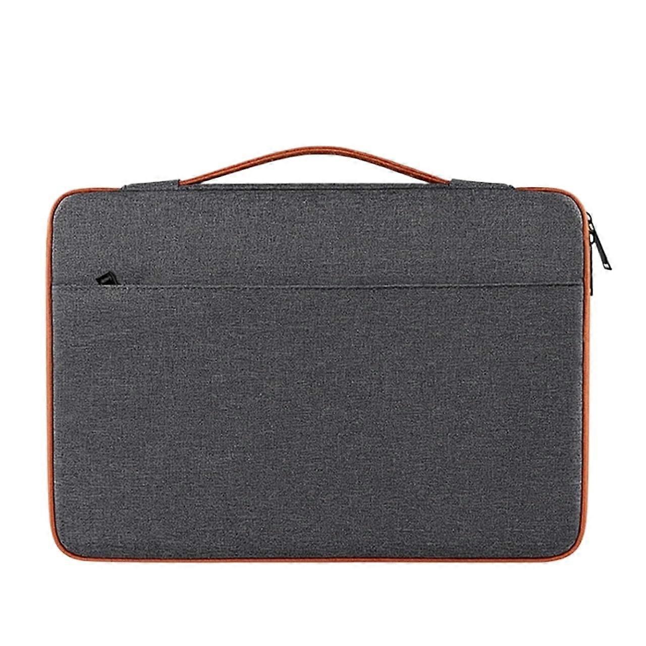 Laptop case, notebook bag, shockproof, computer briefcase, travel business men's bag, computer bag for business (Grey, 1415.4 inch) Grey 1415.4 inch