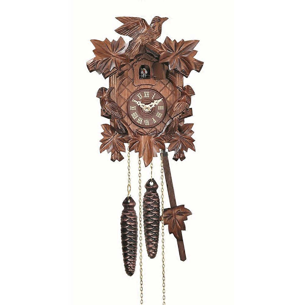 Engstler - 623_Q - Cuckoo Clock - Quartz - Walnut - 22 cm