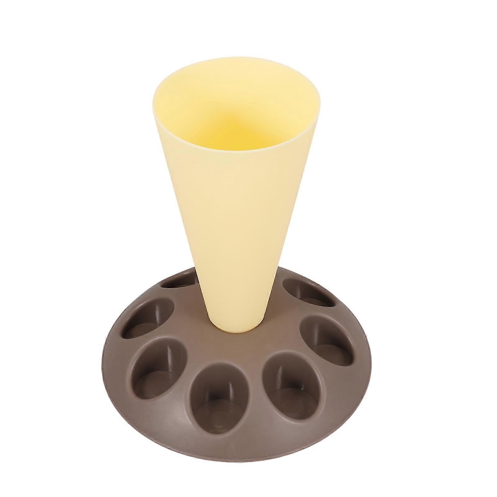 Pastry Bag Holder Stand with Nozzles Support for Cake Decorating and Baking Accessories for Home and Shop Use