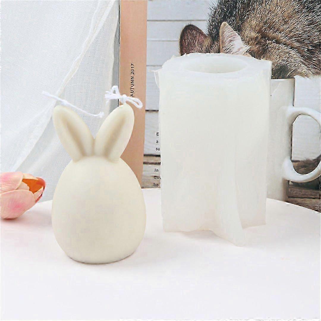 عيد الفصح الأرنب قوالب سيليكون ، قوالب شمعة الأرنب 3D ، قوالب الصابون ، قالب الخبز السيليكون ، الأذنين ، قالب الأرنب للكعك ، الشوكولاته ، الصابون ، شموع الشمع