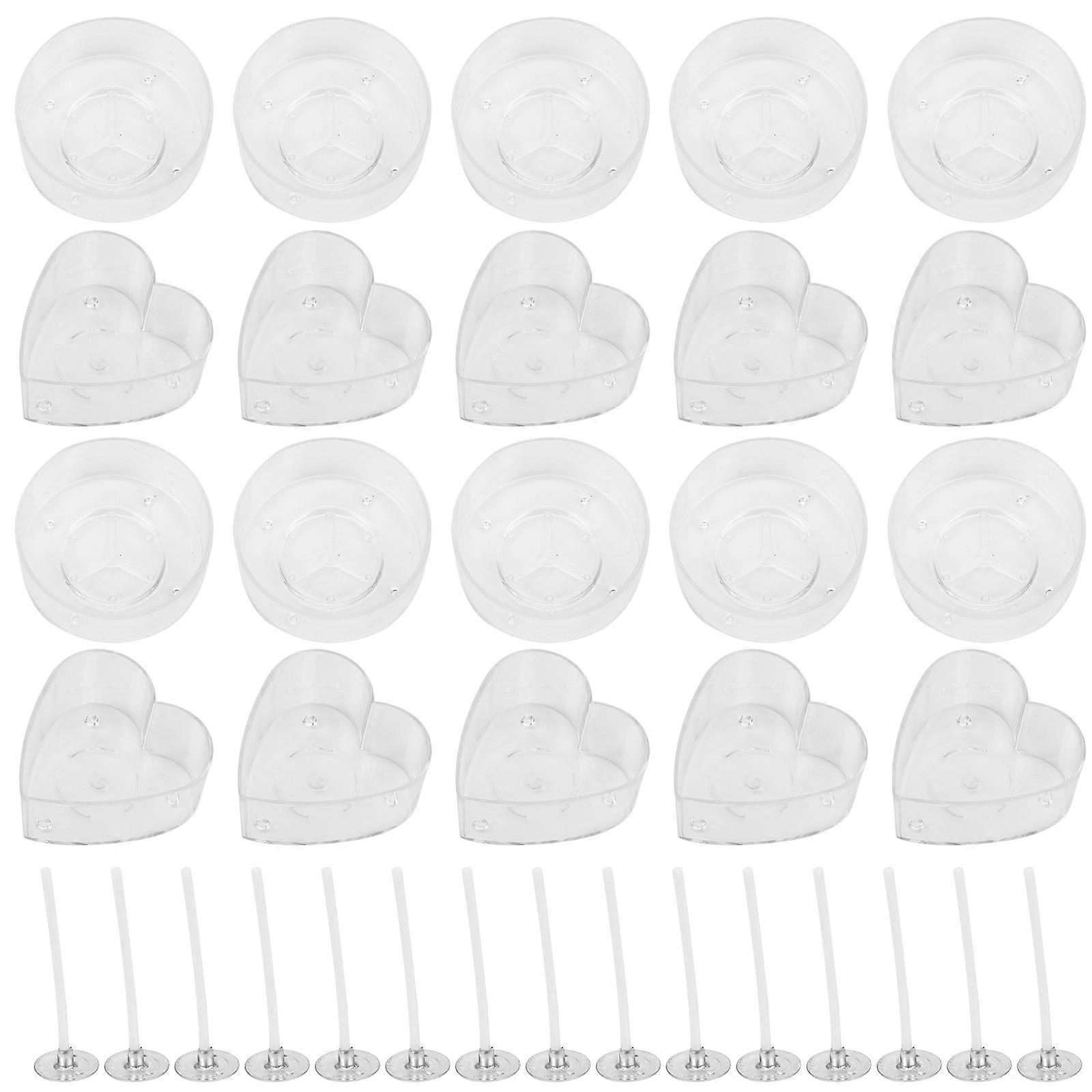 Diy Wax Tools Kit Candlestick Casting Mold White Color 1 Set