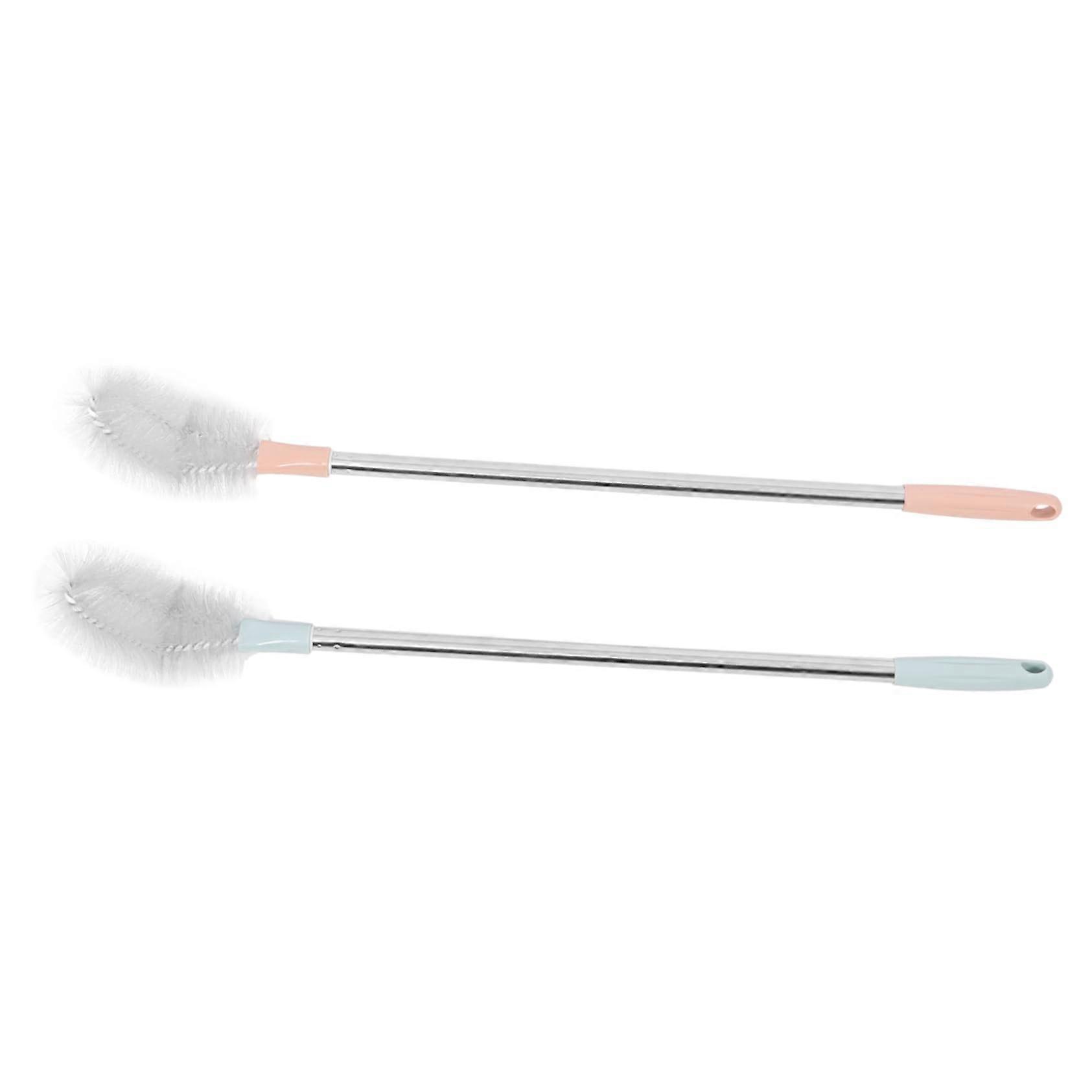 2 Pieces Gallon Water Jug Brush with Long Handle, Effective for Water Containers and Buckets for HardtoReach Areas