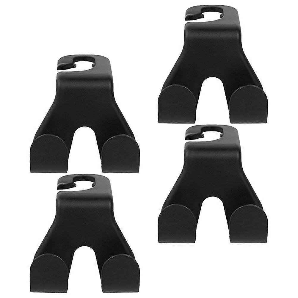 Seat Headrest Hook Bag Hanger Space Saving Black Classic