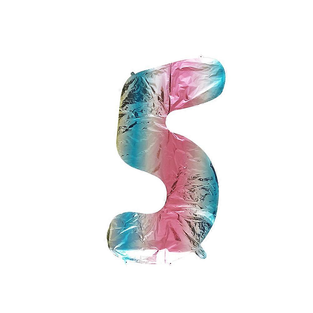 バルーンパーティーデコレーションフェスティバル92.00X86.00X0.10CM 1個のためのマルチカラーアルミホイルバルーン