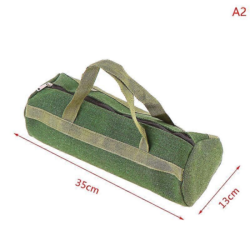 Durable Thicker Canvas Tool Pouch For Electrical Tool Storage Organizer