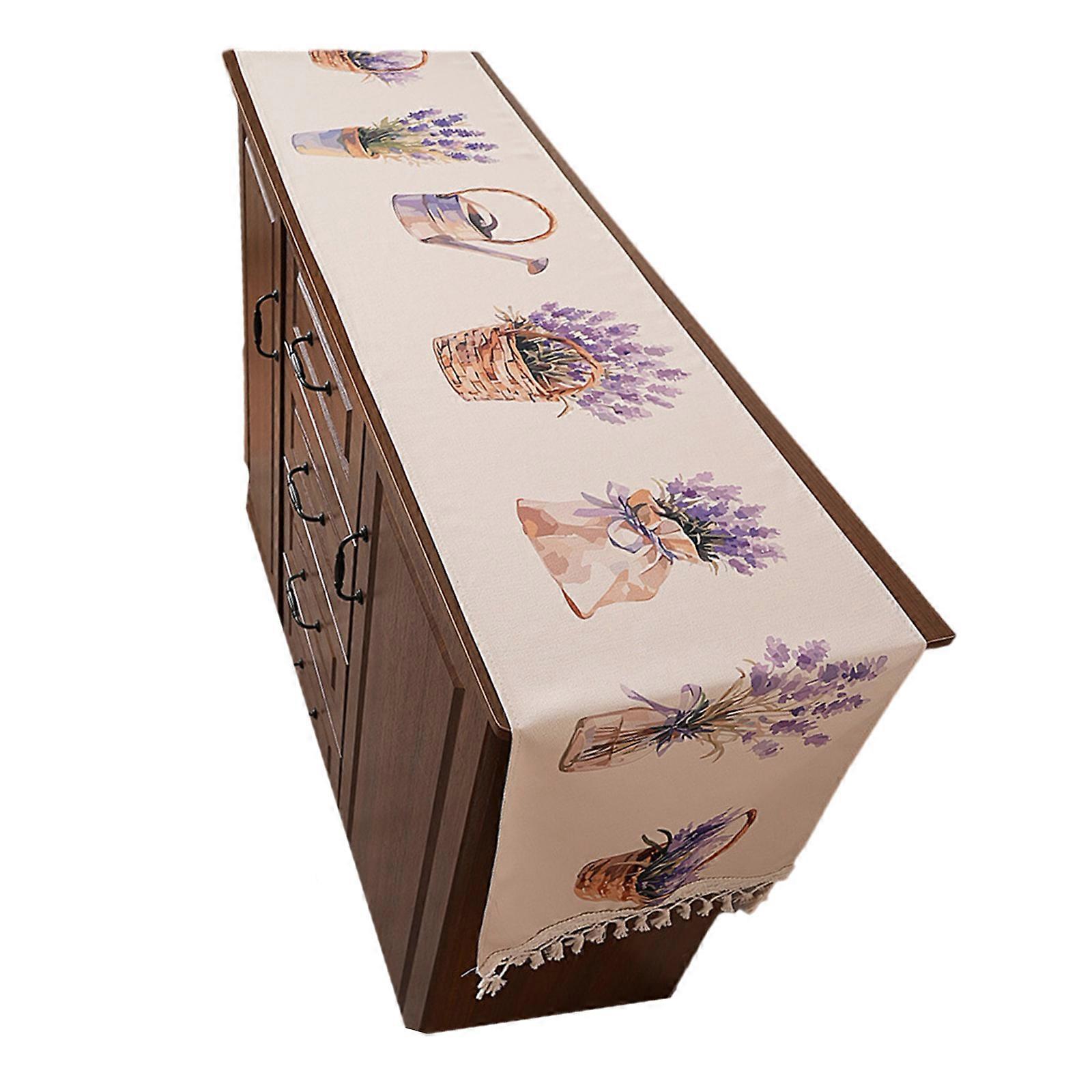 Florals Designs Polyester Tablecloth for Dining Table Waterproofs Washable Easy Cleaning Home Decoration Multicolor