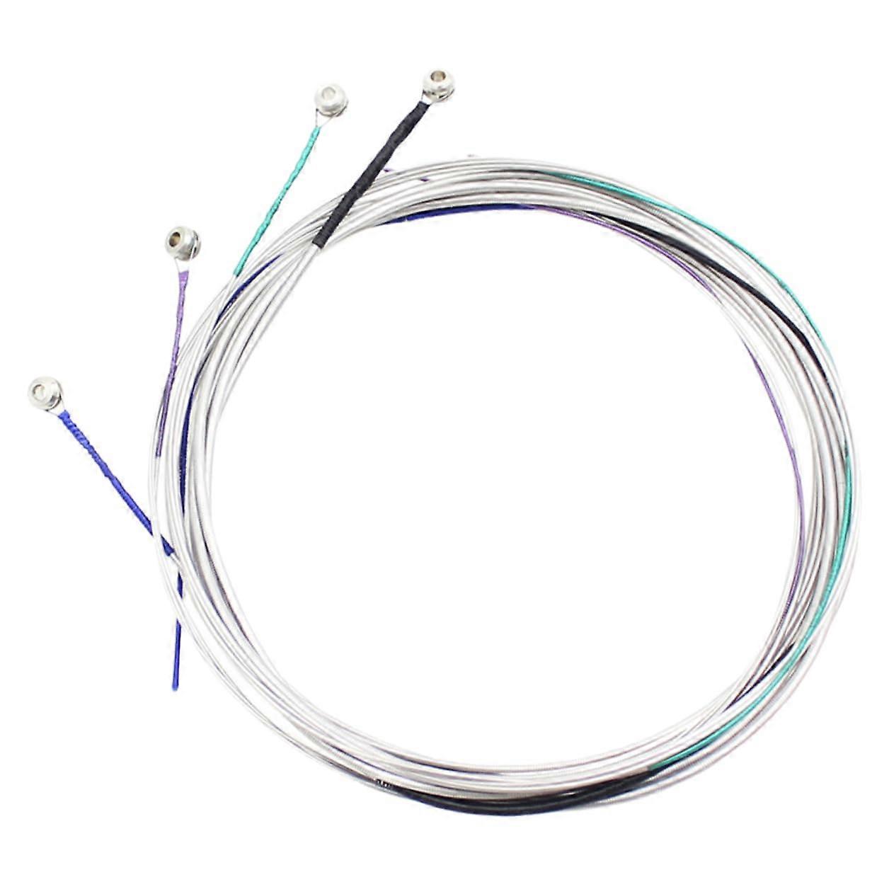 Accessory 1 Set of Strings Standard Tension Easy Replacement for Electric and Acoustic Guitar